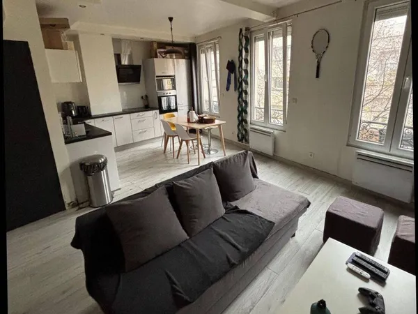 Appartement 3 pièces 56 m² 