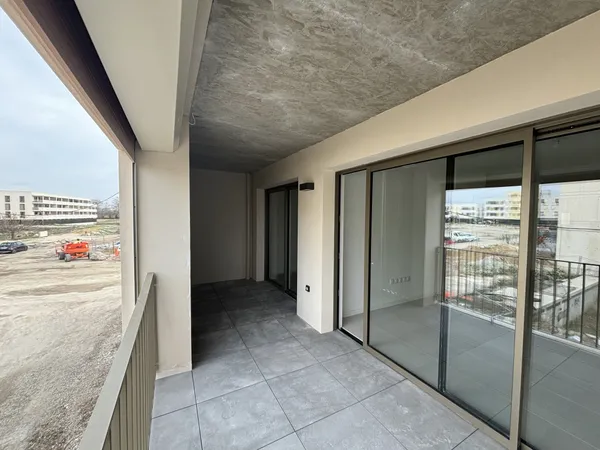Appartement T2 neuf de 48m2 hab, 28m2 de terrasses et 1 par 
