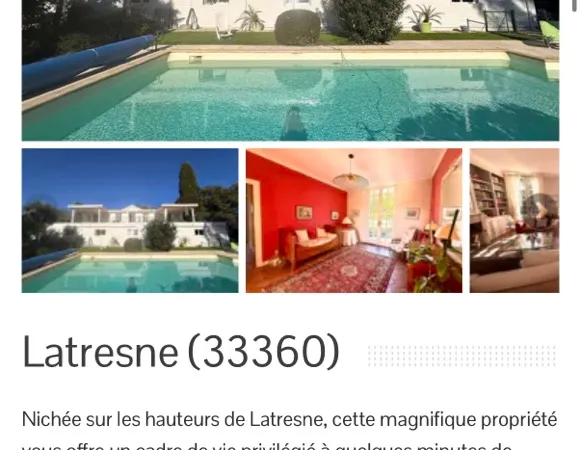 Vends maison bourgeoise 