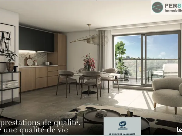 Appartement 3 pièces 63 m² 