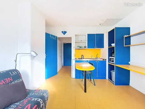 Studio 1 pièce 21 m² 