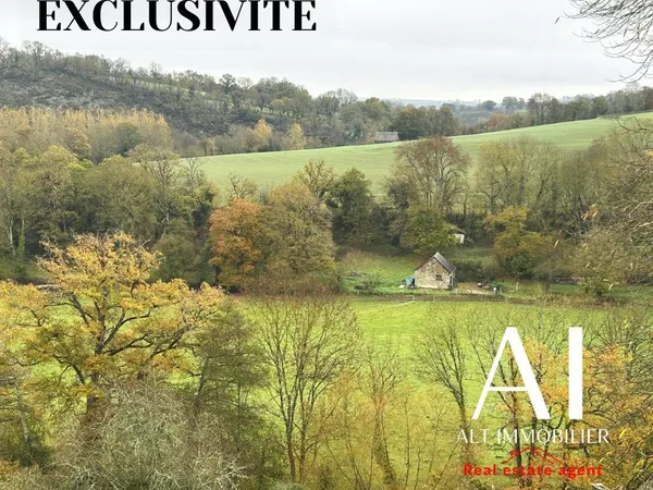 Terrain 1063 m² Pont-d'Ouilly 