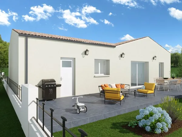 Maison proche de la ville 