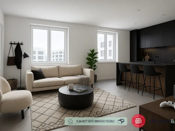 4 PIÈCES de 110m² 