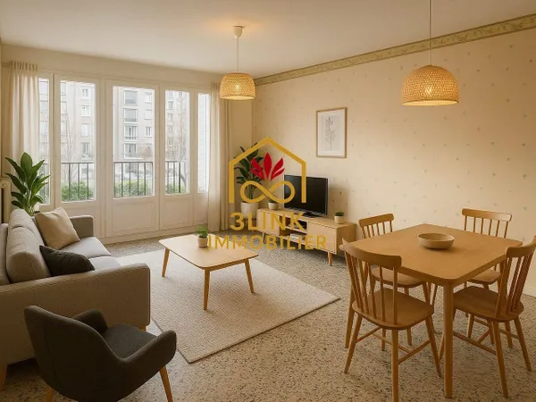 Appartement 4 pièces 66 m² 
