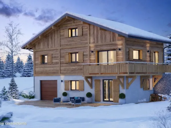 BARNES SAINT-GERVAIS - CHALET NEUF LOCALISATION EXCEPTIONNELLE 