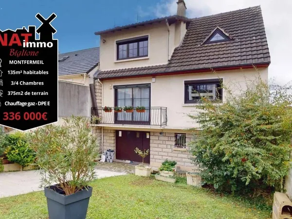 Maison 6 pièces 135 m² 