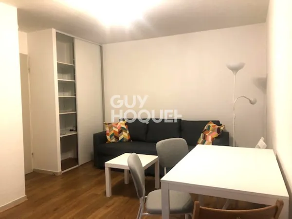 Appartement à louer de 1 pièce de 26 m² avec parking en sous-sol 