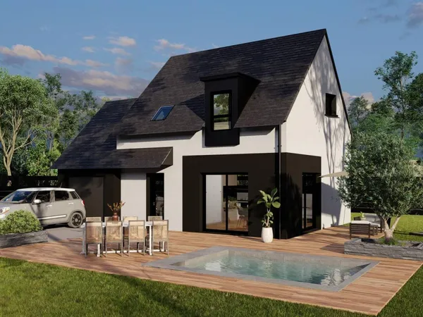 MAISON 3 CHAMBRES - PEAULE 