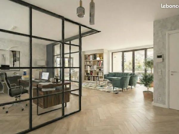 Trocadéro_Paris 16 : 4P traversant rénové de 161m²+ balcon, 3 chambres 