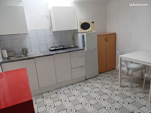 Studio meublé avec chambre en mezzanine 