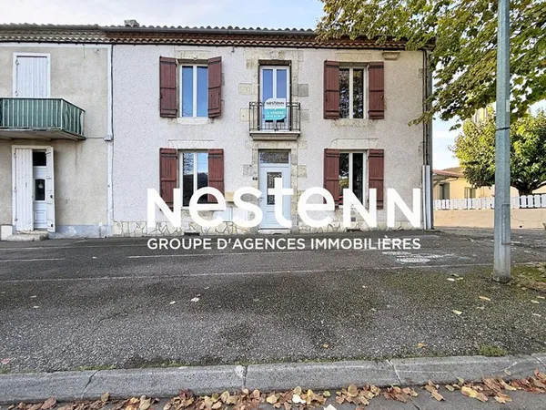 Charmante Maison de ville 88 m², de 3 pieces, 2 chambres, garage à Nérac