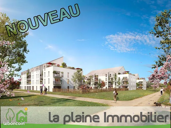 Appartement 2 pièces 39 m² 