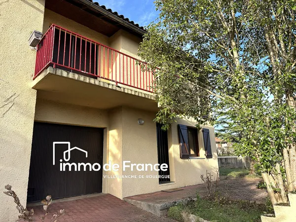 Maison Villefranche De Rouergue 3 chambres 100 m² sur sous-sol total 