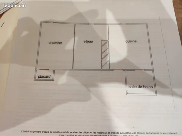 Appartement 2 pièces 47 m² 