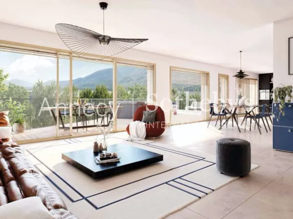 AIX LES BAINS - T4 EN ETAGE 