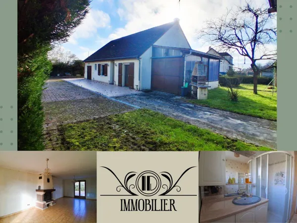 Maison de plain-pied 3 pièces 78 m² 
