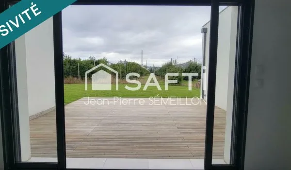 Maison neuve 4 ch avec terrasse et garage à Brax