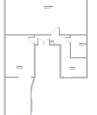 Appartement T 2 