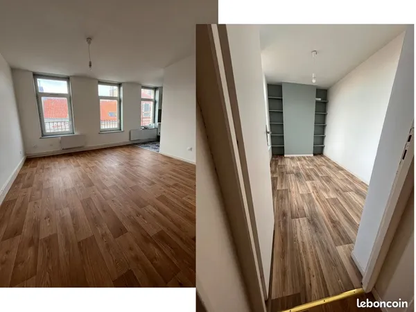 CALAIS CENTRE - Appt T3 - 49m² - 2e Etage 