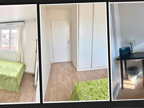 ✅ CHAMBRE 12M² DISPO [ le 1er mars ] POUR COLOCATION DE [ 3-4 mois ] DANS APPART COSY 55M² à 50 