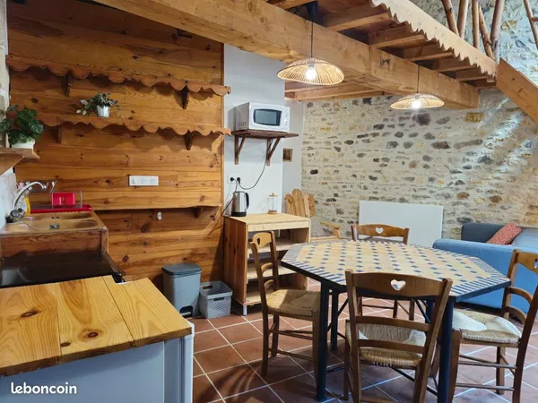 Appartement meublé 34m2 - 400 (hors charges) 
