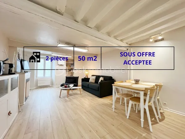 Appartement 2 pièces 50 m²