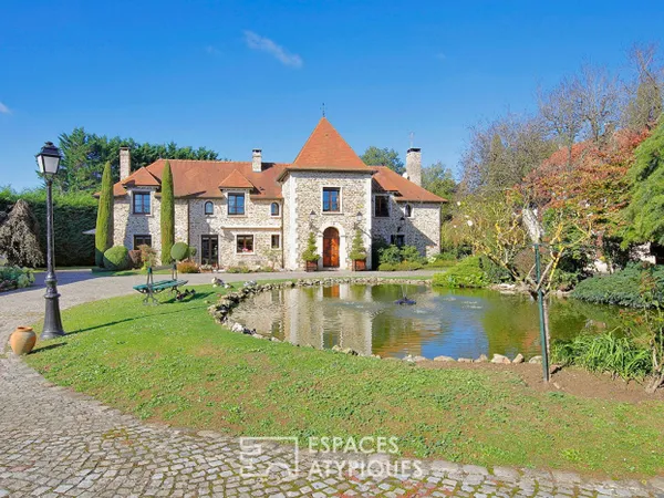 Domaine de prestige avec dépendances, piscine et parc 