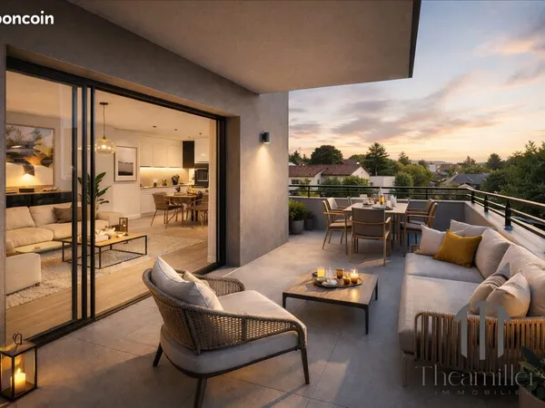 Appartement 3 pièces 65 m² 