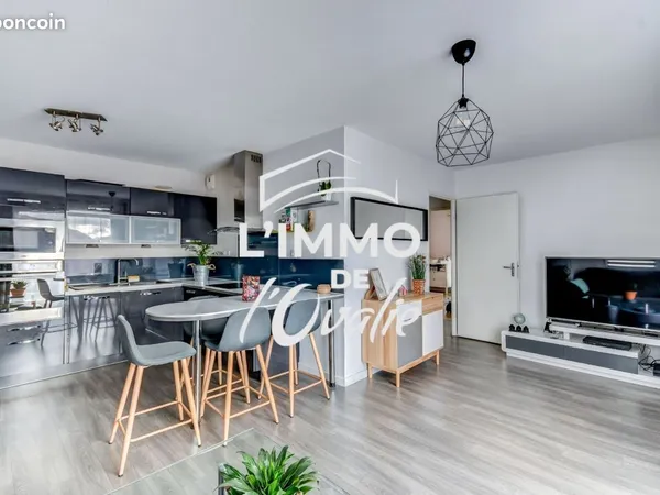 Appartement 3 pièces 58 m² 