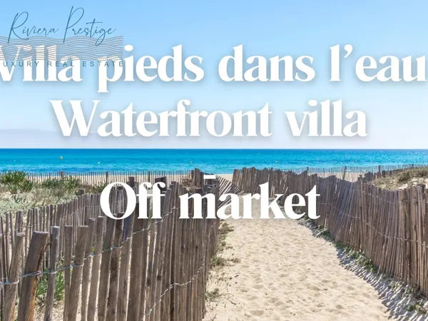 Propriété pieds dans l'eau - Off market 