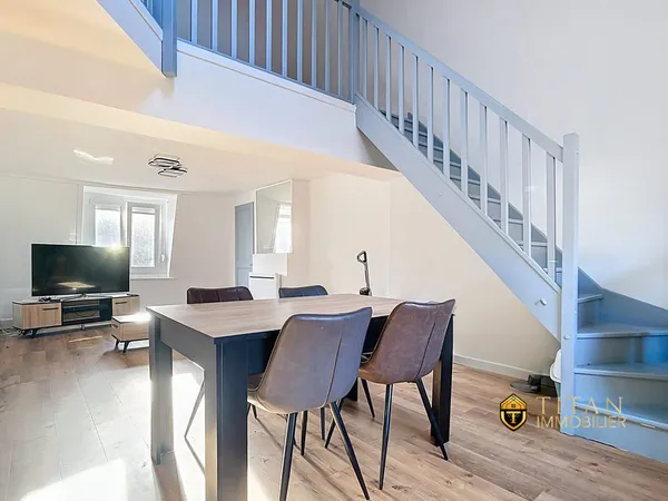 En Exclusivité : Appartement T3 en duplex de 56 m² loi carrez 