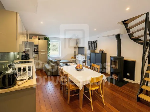 T3 bis de 57m², terrasse 10m², Francheville le Bas, face aux jardins potagers 