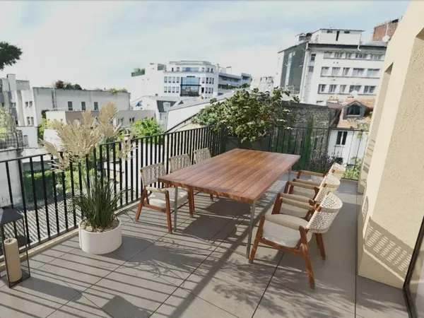 MAGNIFIQUE 4 PIECES EN ETAGE AVEC BALCON 