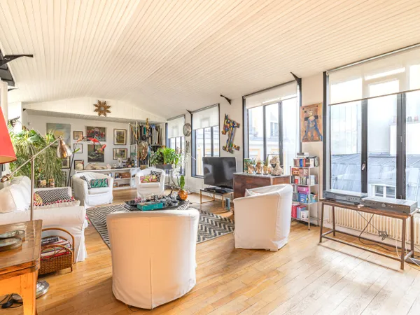 Etienne Marcel - Magnifique Duplex - Dernier Etage - Ensoleillé 