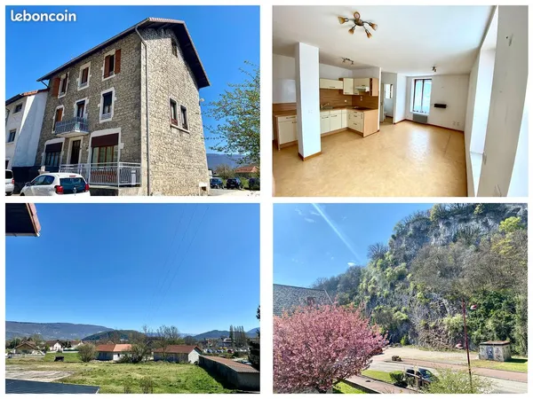 Appartement T3 de charme à CULOZ - Vue dégagée montagnes - Prestations rares 