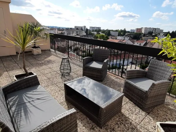 T1 38m² parking terrasse balcon 