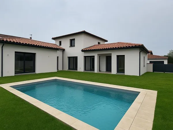 Maison neuve à terminer 
