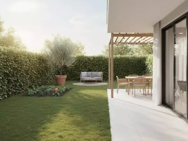 RARE : 4 PIECES LUMINEUX AVEC JARDIN PRIVATIF 