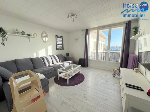 Appartement 3 pièces 58 m² 