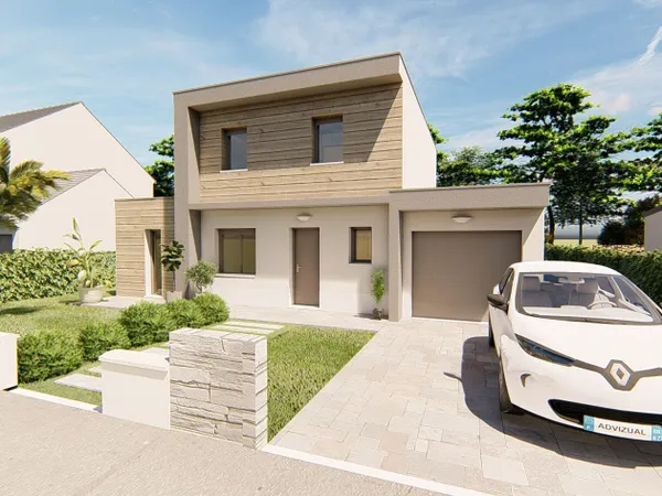 Terrain + maison 120 m² 