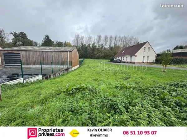 Terrain 940 m² Maizieres 