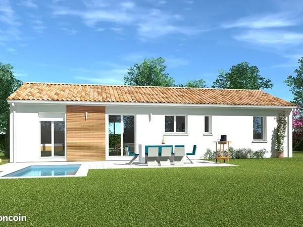Maison 80 m² Ychoux 