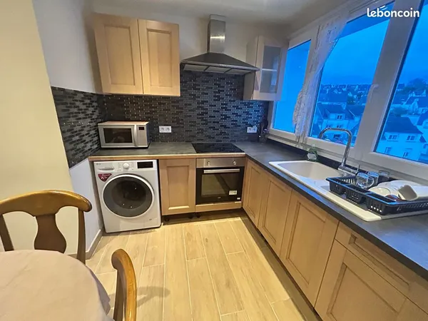 Appartement 3 pièces 57 m² 