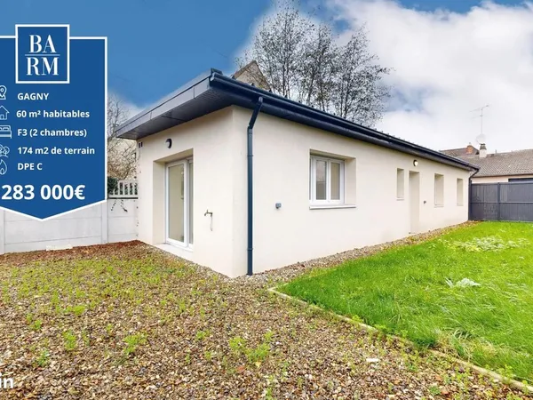 Maison 3 pièces 60 m² 