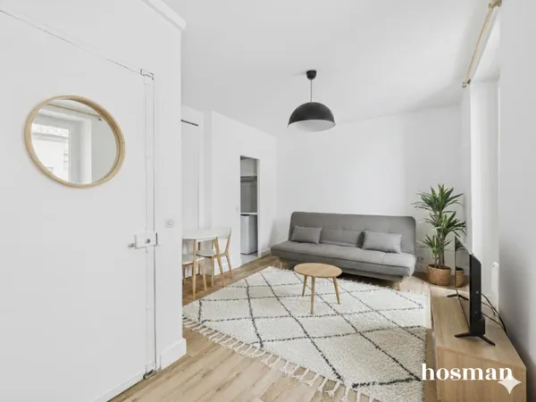 Studio de 20 m² - Calme - Cave - Métro Jourdain - Rue de la Villette, Paris 