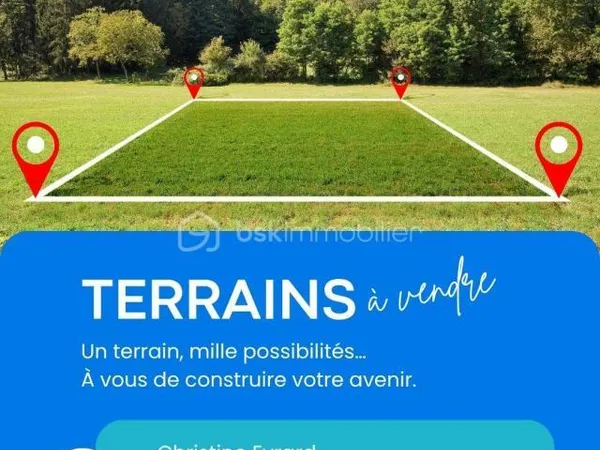 Peyrignac (24), Terrain constructible, 1968 m², 24000 € 