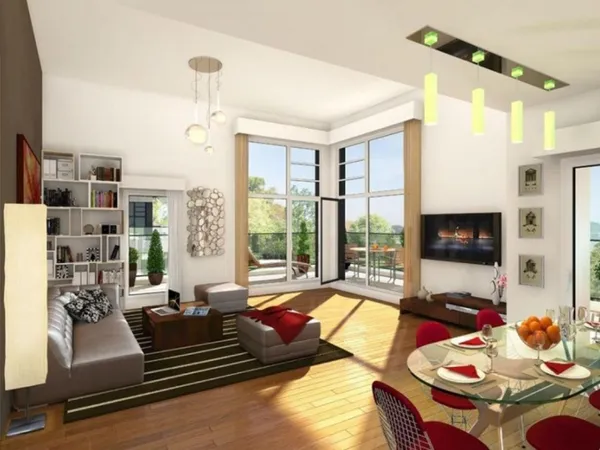 4 PIÈCES de 96m² + BALCON + PKG(s) 