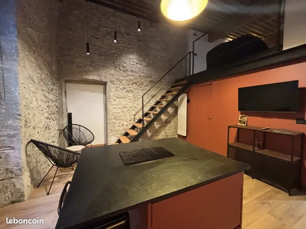 Loft 2 pièces 55 m² 