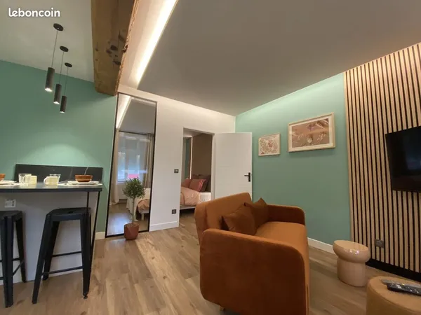 Appartement 2 pièces 39 m² 